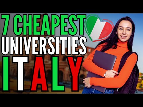 7 Cheapest Universities in Italy for International Students - Study in Italy