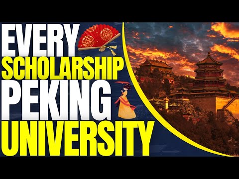Every Scholarship in Peking University - Scholarships in China