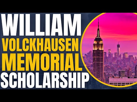 William Volckhausen Memorial Scholarship at New York City College of Technology | Study in the USA