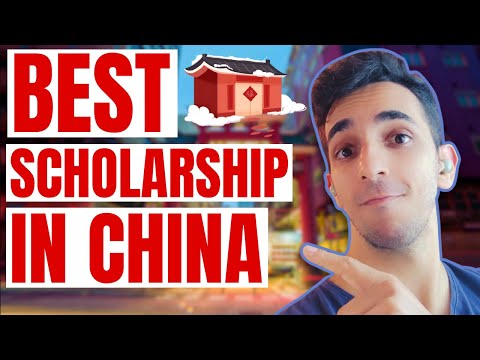 This is the Best Scholarship in China!