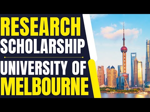 Graduate Research Scholarships at University of Melbourne | Study in Australia