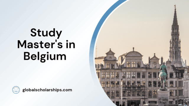Study Master's in Belgium