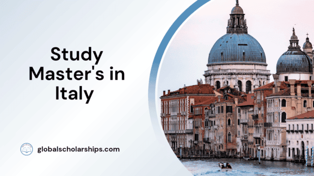 Study Master's in Italy