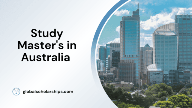 Study Master's in Australia