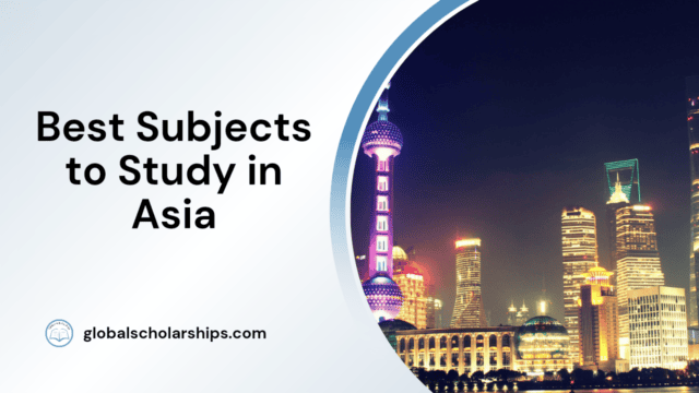 Best Subjects to Study in Asia
