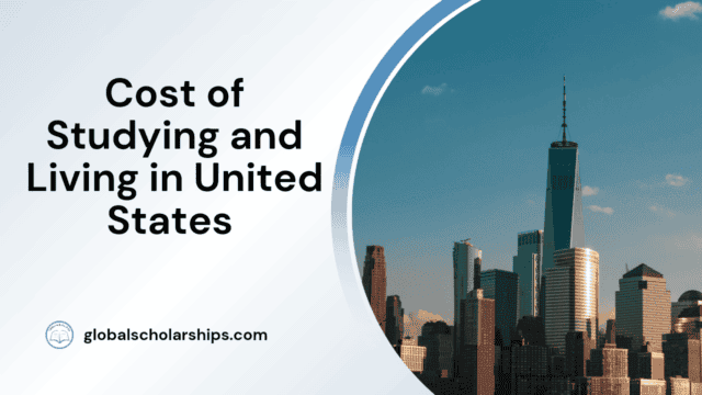 Cost of Studying and Living in United States