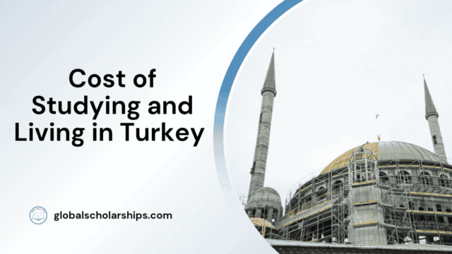 Cost of Studying and Living in Turkey