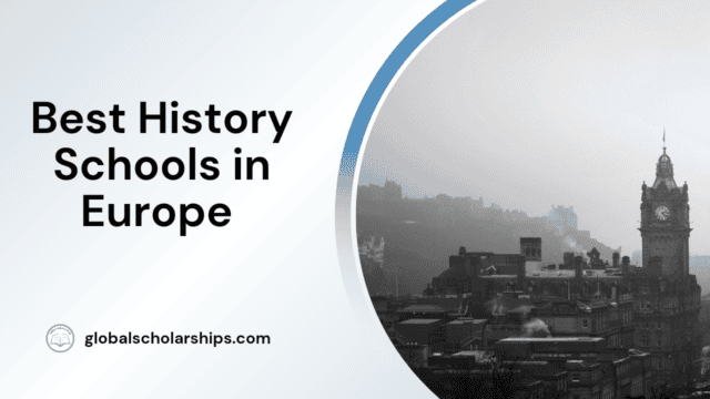Best History Schools in Europe
