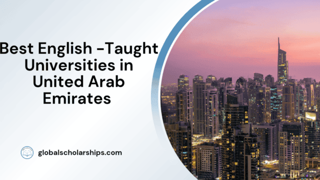 Best English-Taught Universities in United Arab Emirates