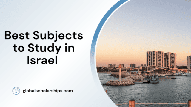 Best Subjects to Study in Israel