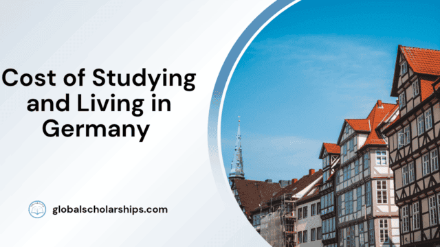 Cost of Studying and Living in Germany
