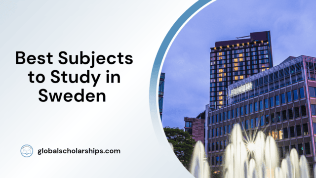 Best Subjects to Study in Sweden