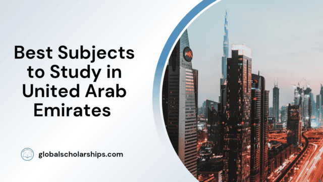 Best Subjects to Study in United Arab Emirates