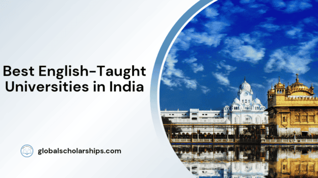 Best English-Taught Universities in India