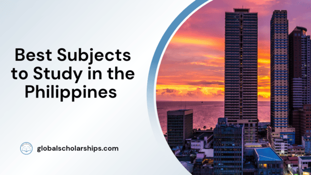 Best Subjects to Study in the Philippines