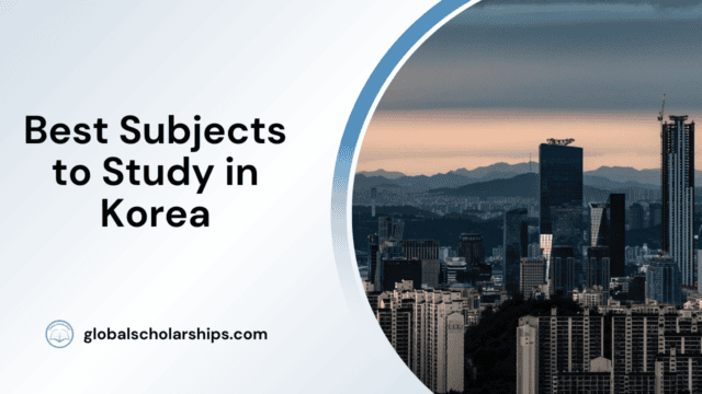 Best Subjects to Study in Korea