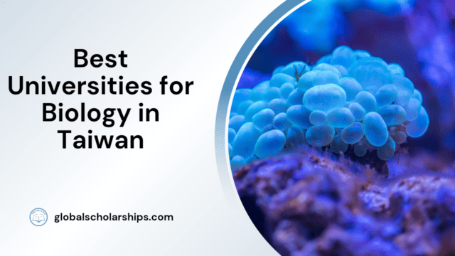 Best Universities for Biology in Taiwan