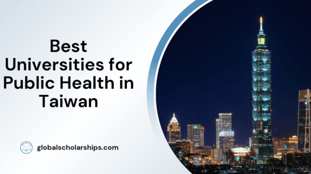 Best Universities for Public Health in Taiwan