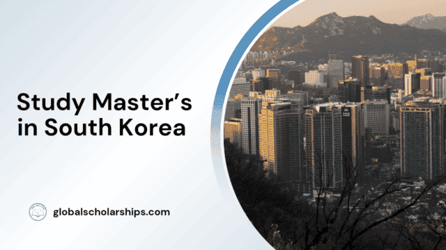 Study Master's in South Korea