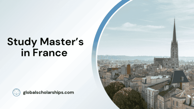 Study Master's in France