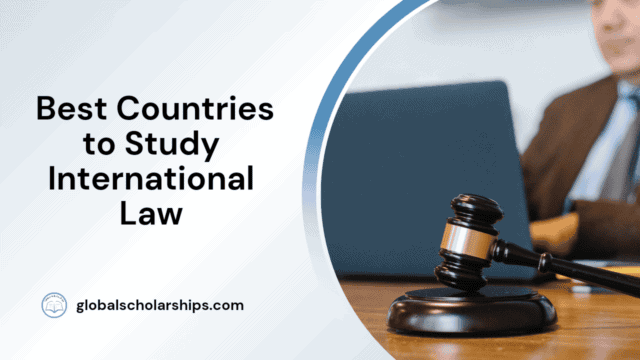 Best Countries to Study International Law
