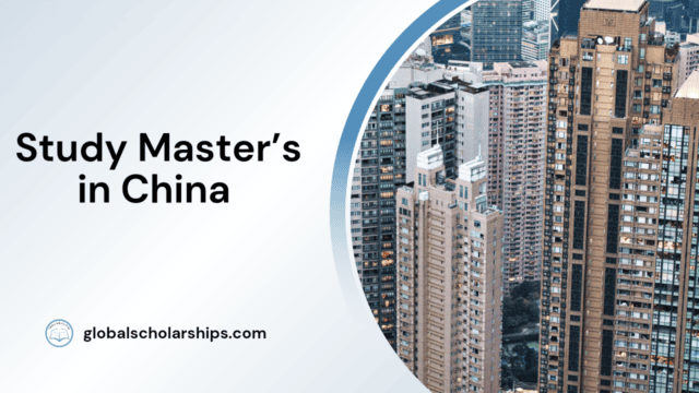 Study Master's in China