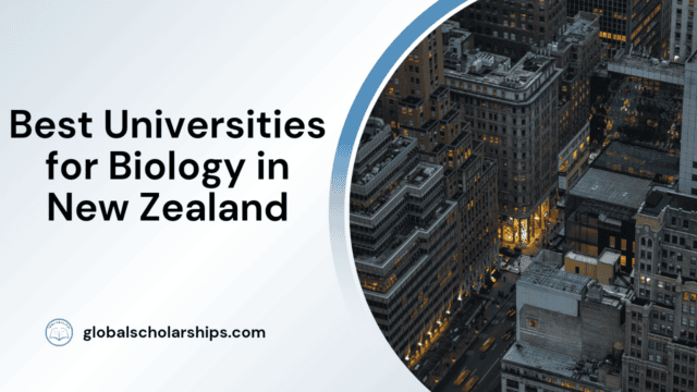 Best Universities for Biology in New Zealand