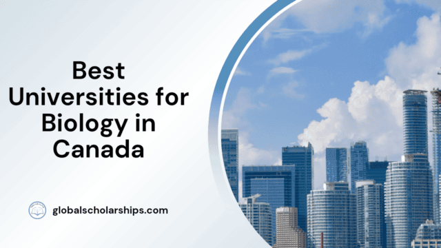 Best Universities for Biology in Canada