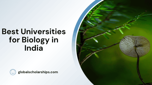 Best Universities for Biology in India