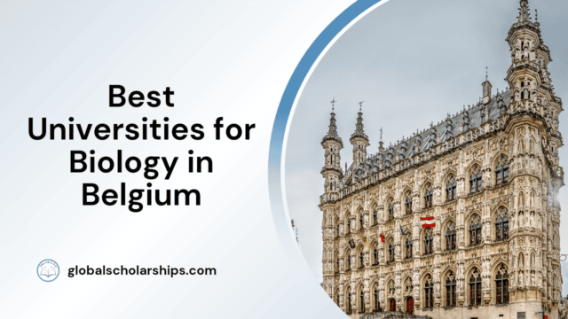 Best Universities for Biology in Belgium