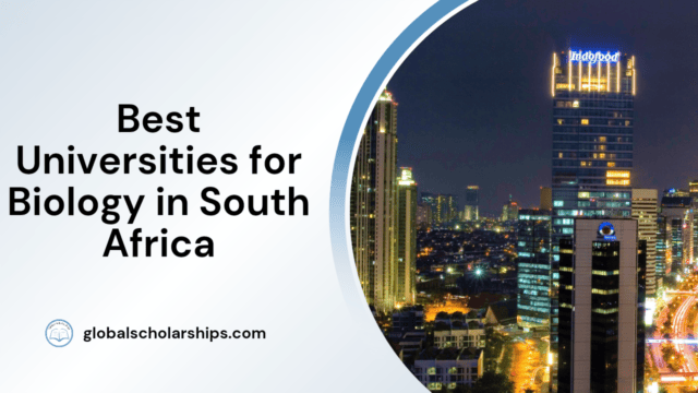 Best Universities for Biology in South Africa