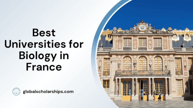 Best Universities for Biology in France