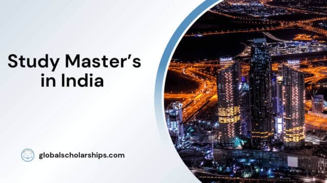 Study Master's in India