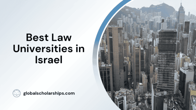 Best Law Universities in Israel