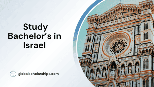 Study Bachelor's in Israel