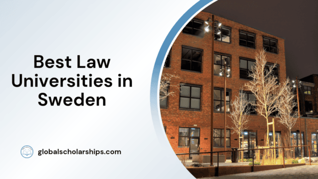 Best Law Universities in Sweden