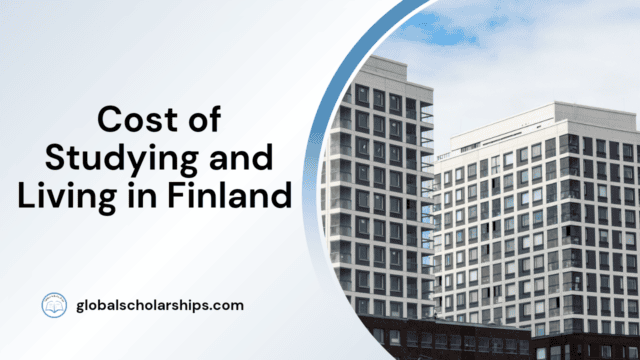 Cost of Studying and Living in Finland