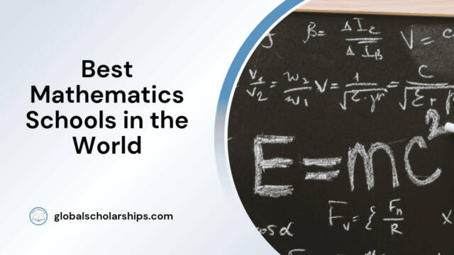 Best Mathematics Schools in the World