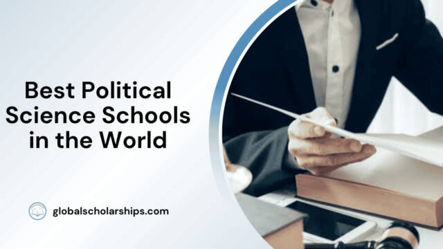 Best Political Science Schools in the World