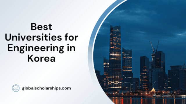 Best Universities for Engineering in Korea