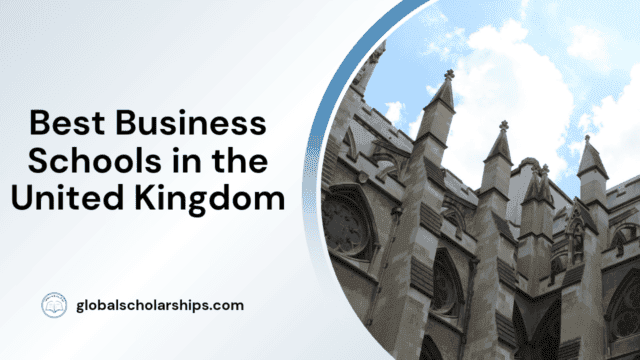Best Business Schools in the United Kingdom