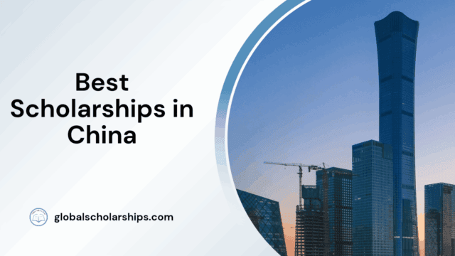 Best Scholarships in China