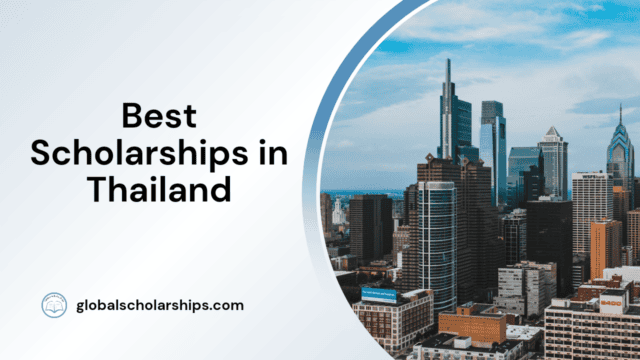 Best Scholarships in Thailand