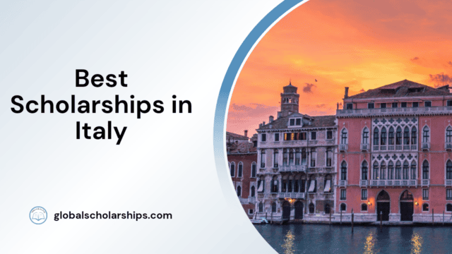 Best Scholarships in Italy