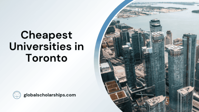Cheapest Universities in Toronto