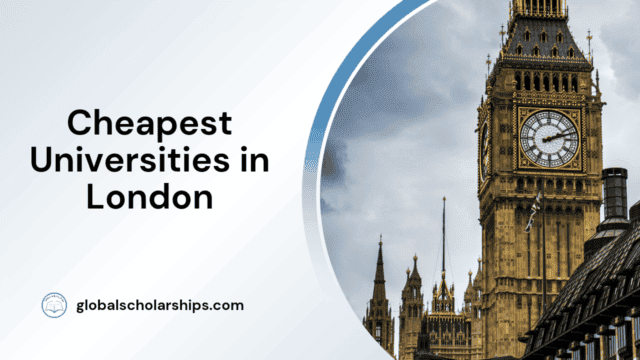 Cheapest Universities in London