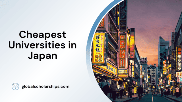 Cheapest Universities in Japan