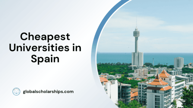 Cheapest Universities in Spain