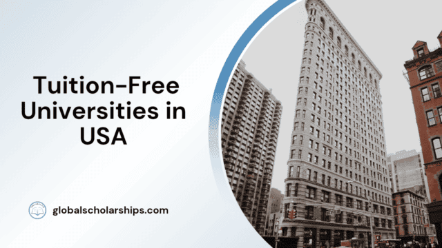 Tuition-Free Universities in USA