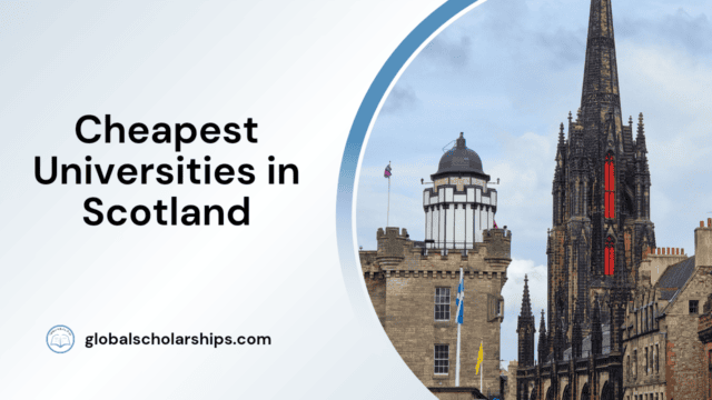 Cheapest Universities in Scotland